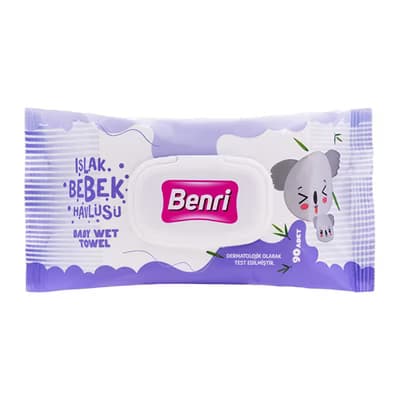 Benri Bebek Islak Havlusu 90'lı - Gratis