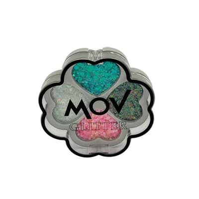 Mov Glitter Yonca Far Paleti No: 3 - Gratis