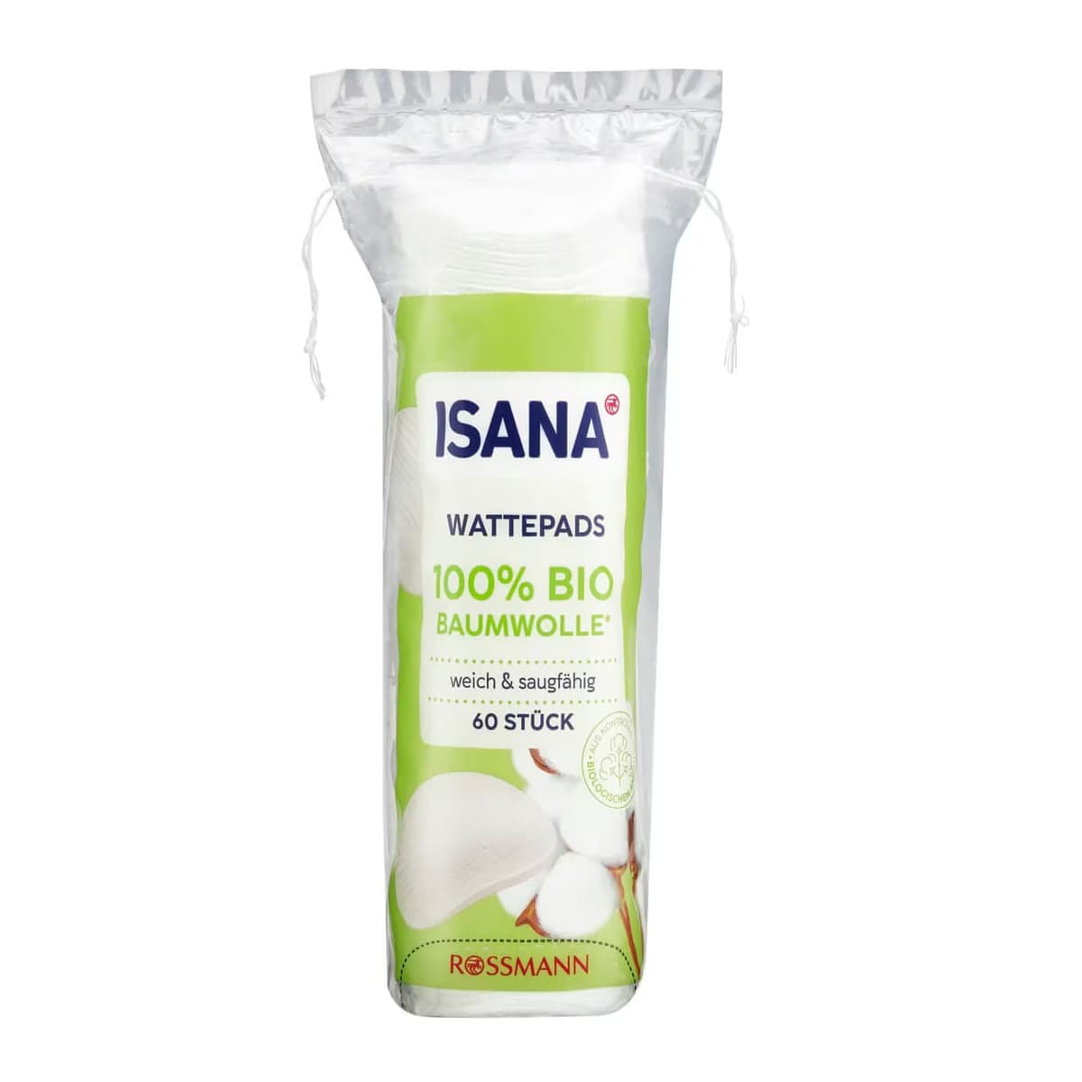 Isana Organik Disk Pamuk 60'lı