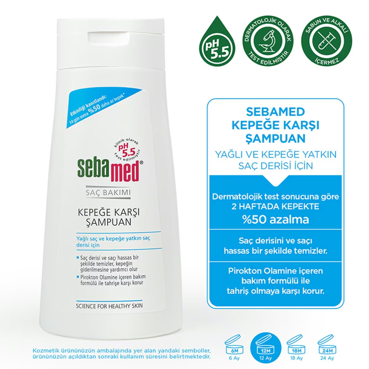 Sebamed Şampuan Kepeğe Karşı Etkili 400 ml 2