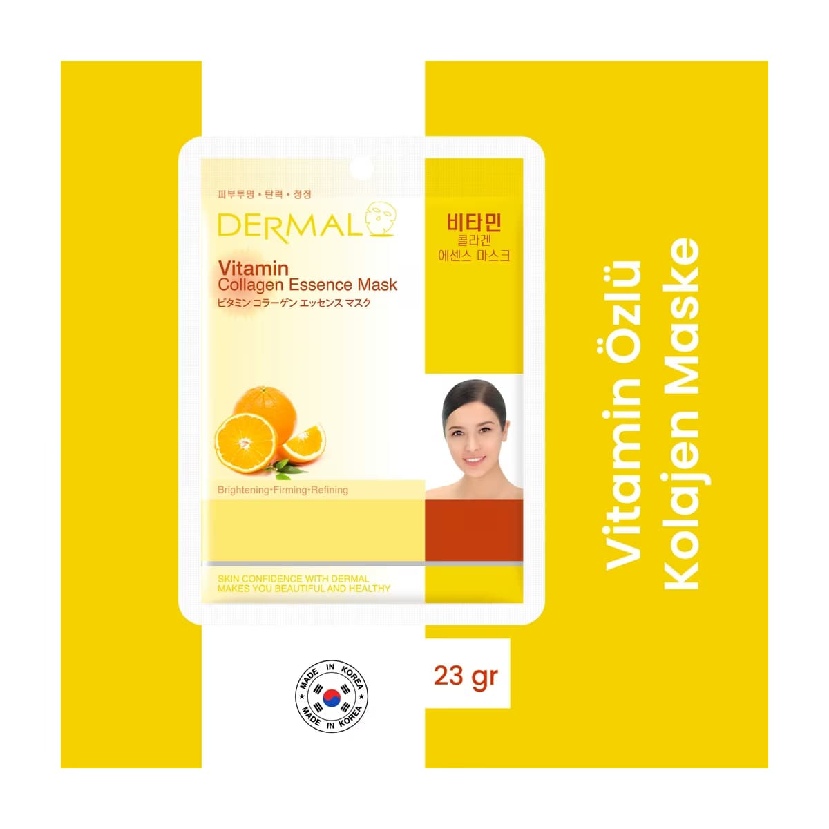 Dermal Vitamin Kolajen Maskesi 23 gr - Gratis