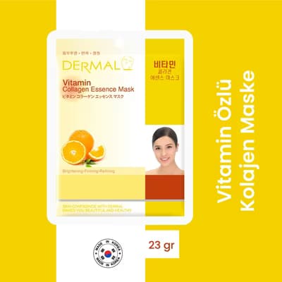 Dermal Vitamin Kolajen Maskesi 23 gr - Gratis