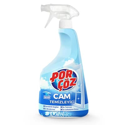 Porçöz Cam Temizleyici Sprey 500 ml - Gratis
