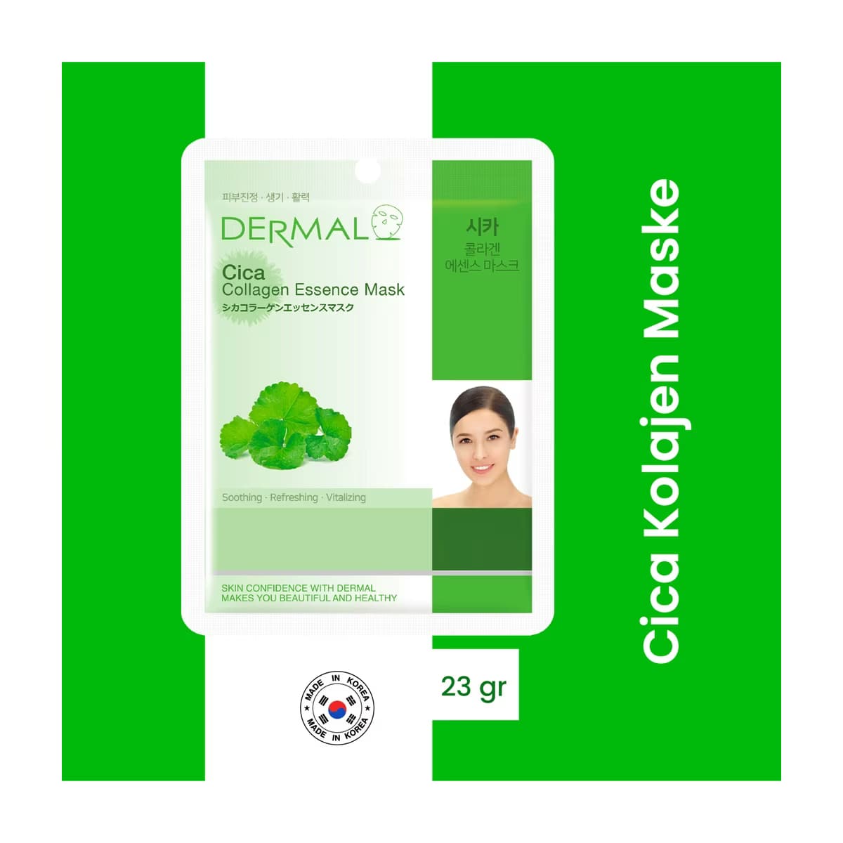 Dermal Cica Kolajen Maskesi 23 gr - Gratis