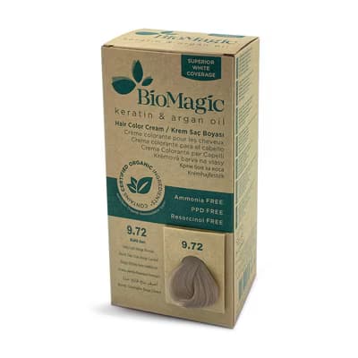 Biomagic Saç Boyası Küllü Sarı No: 9.72
