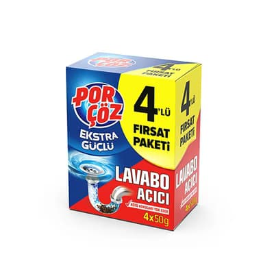Porçöz Lavabo Açıcı Granül 200 gr - Gratis