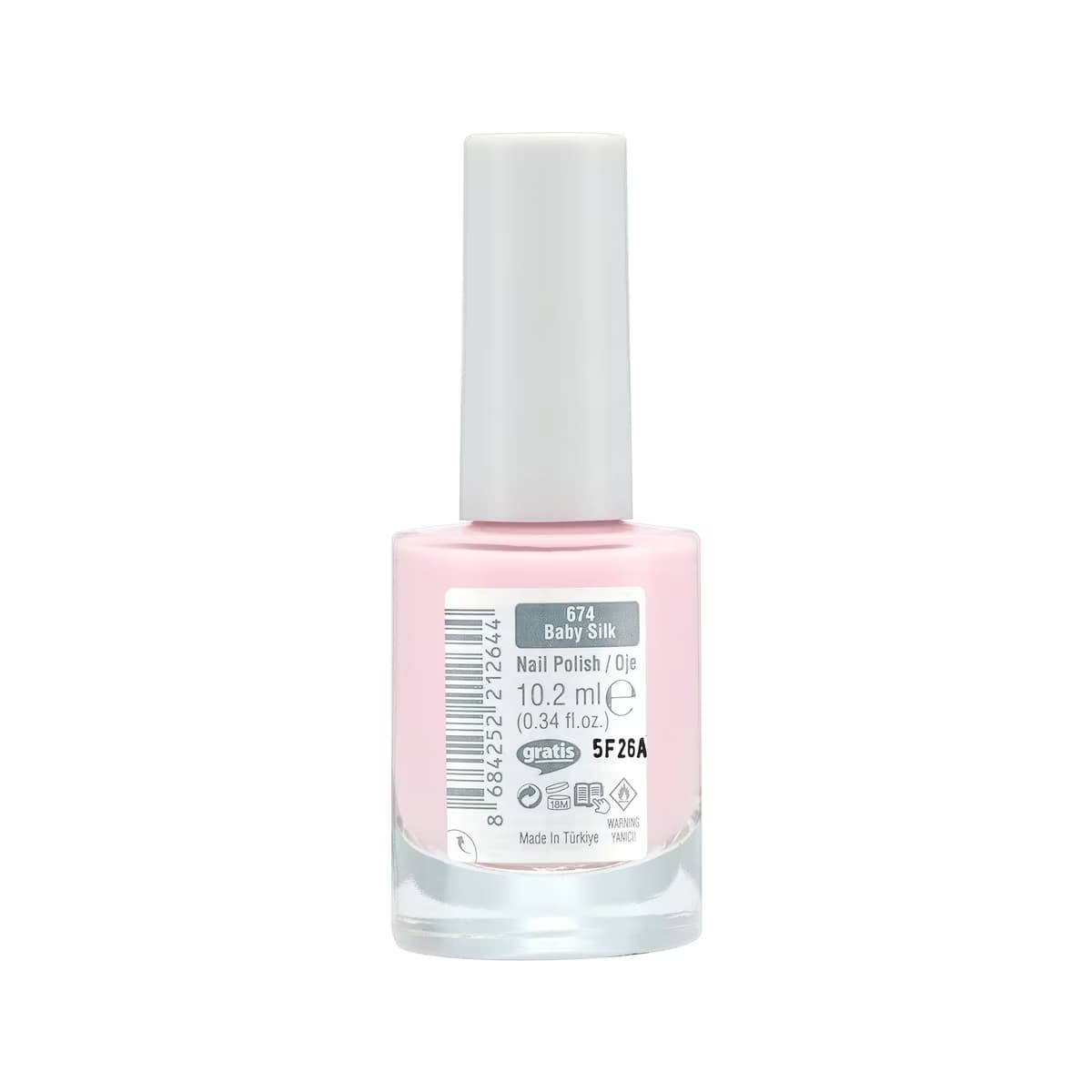 Beaulis Paint It Oje 674 Baby Silk - Gratis 4