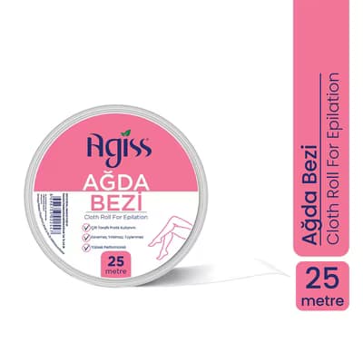 Agiss Ağda Bezi 25 mt. Rulo