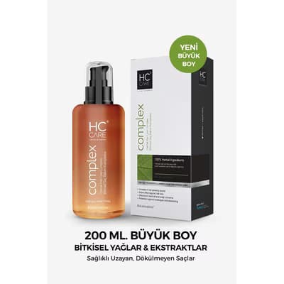 HC Care Saç Bakım Yağı Bitkisel 200 ml