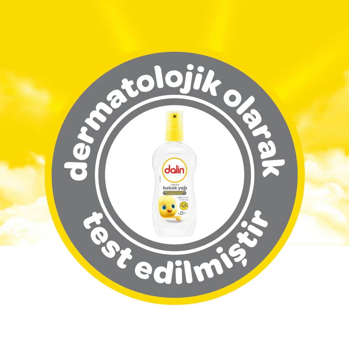 Dalin Light Oil Spreyli Bebek Yağı 200 ml 4