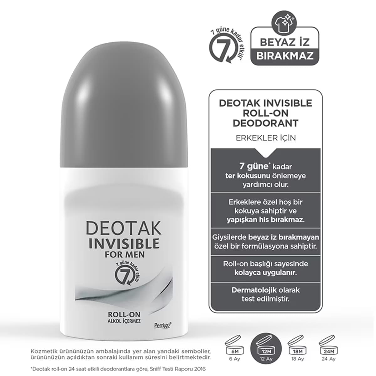 Deotak Invisible Erkek Roll-On 35 ml 2