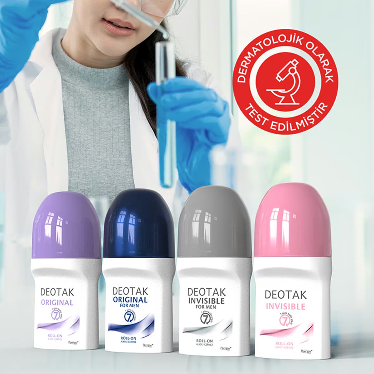 Deotak Invisible Erkek Roll-On 35 ml 4