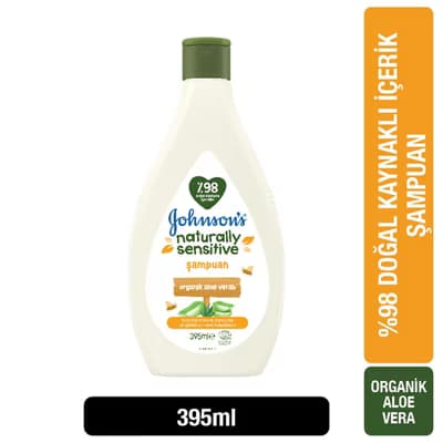Johnson's Naturally Sensitive Şampuan 395 ml