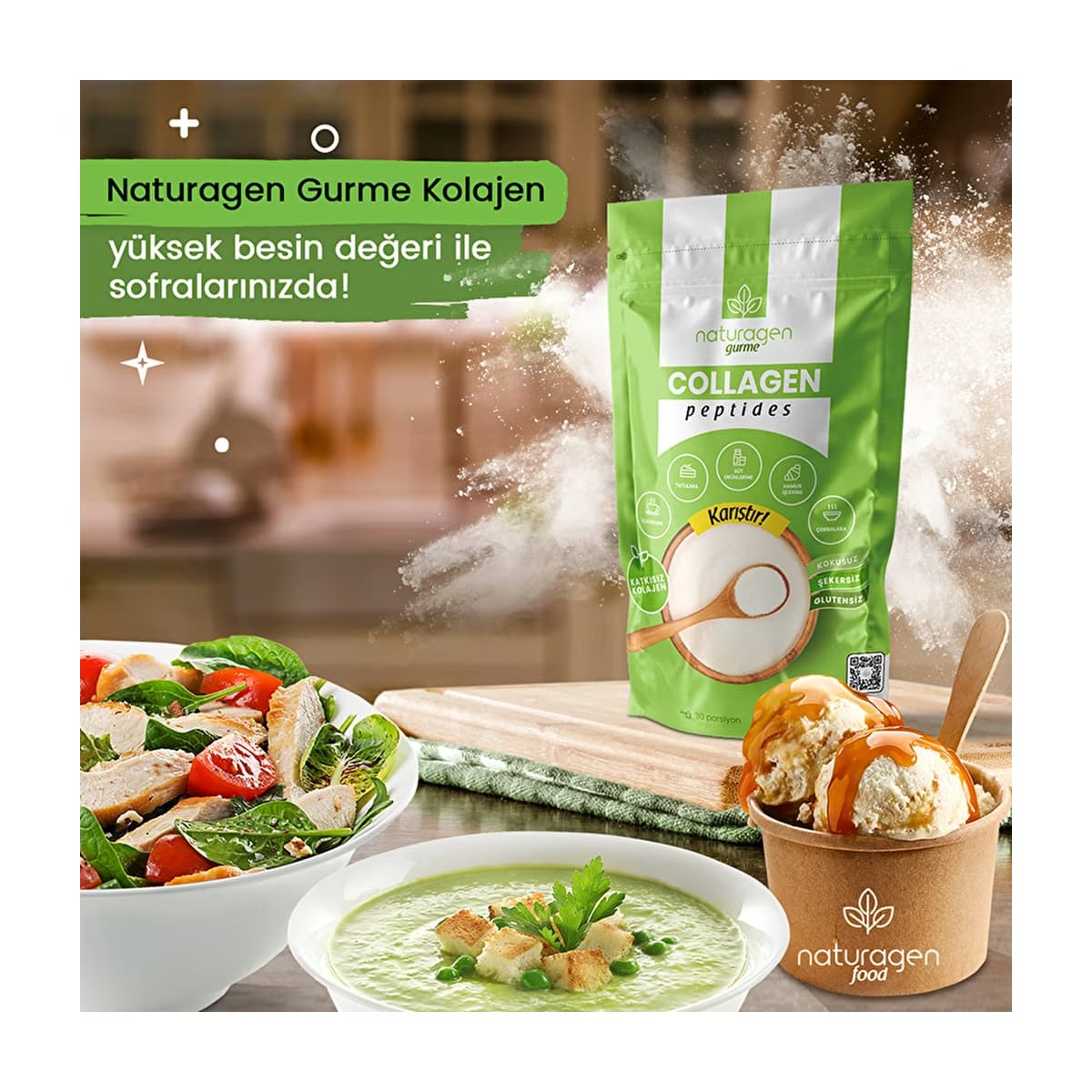 Naturagen Collagen Gurme 150 gr - Gratis 3