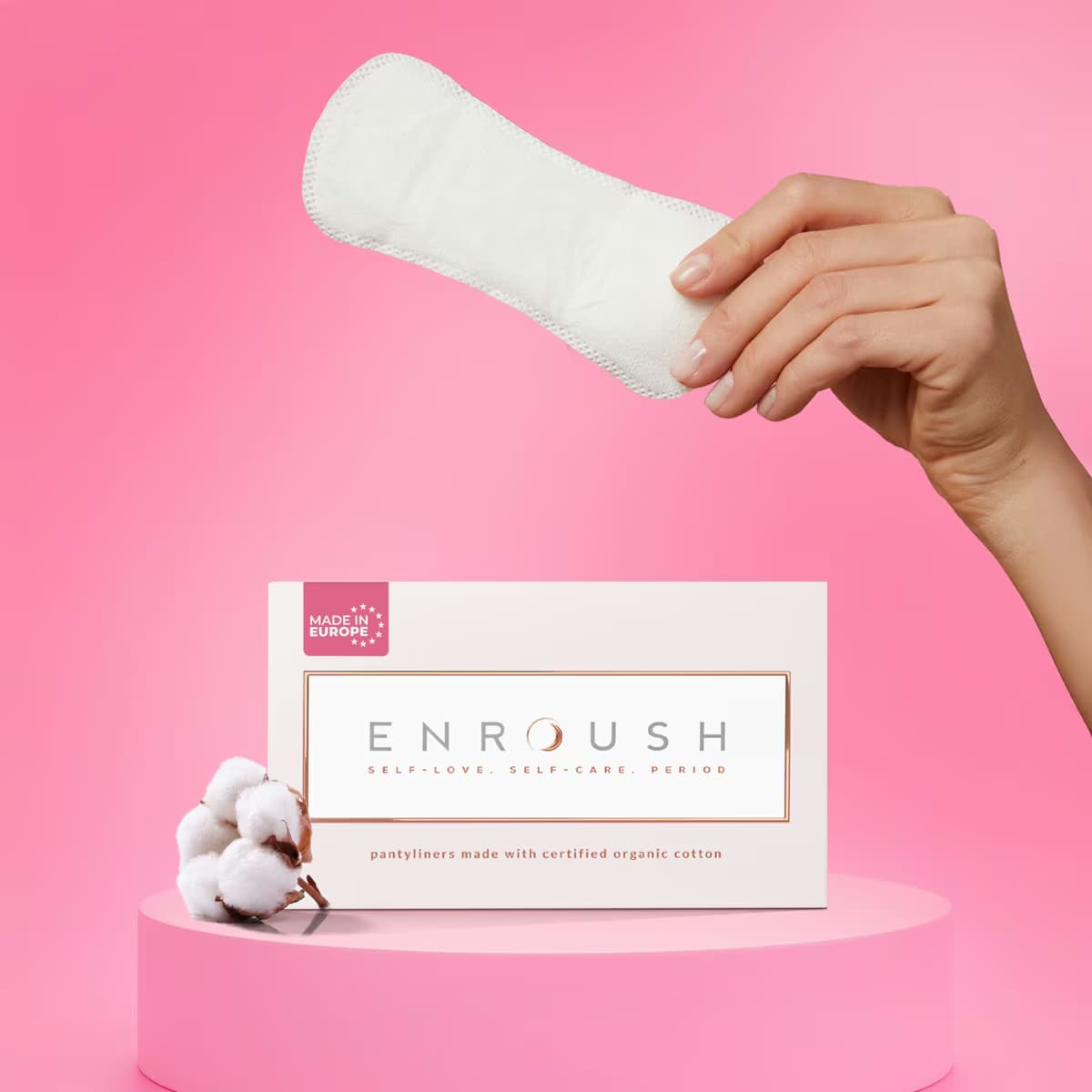 Enroush Organik Ped  Günlük 24'lü 2