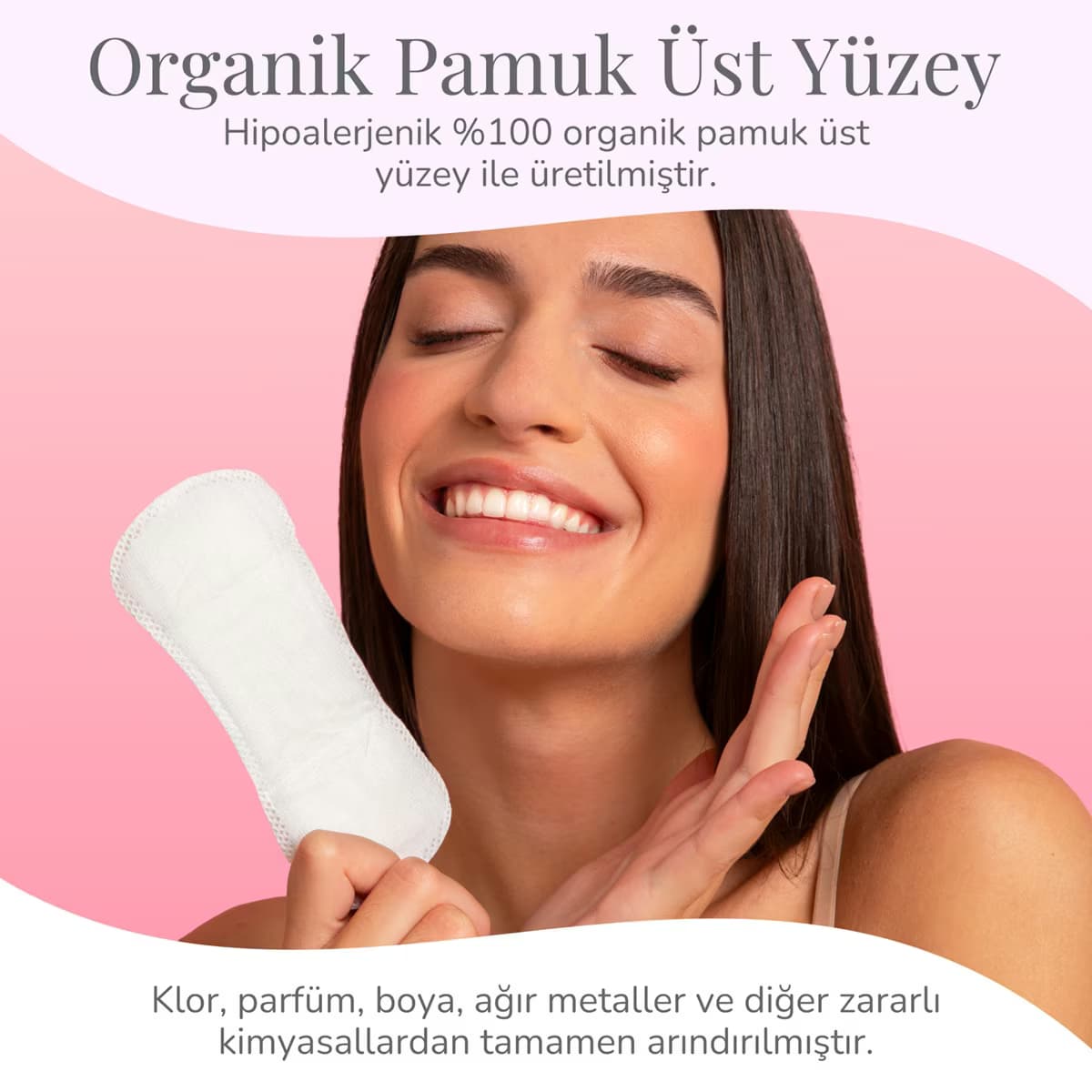 Enroush Organik Ped  Günlük 24'lü 3