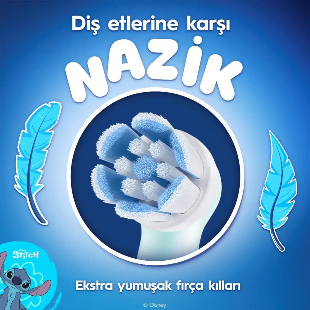 Oral-B iO Stitch Çocuk Yedek Başlık 4'lü 5