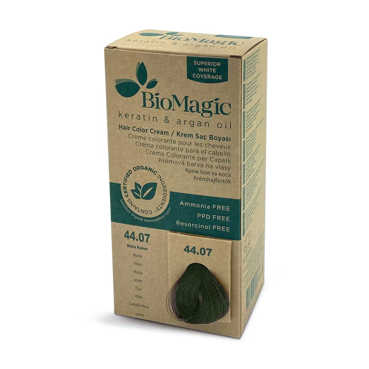 Biomagic Saç Boyası Moka Kahve No: 44.07