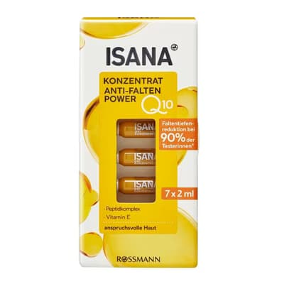 Isana Bakım Ampulü Q10 Kırışıklık Karşıtı 7x2 ml