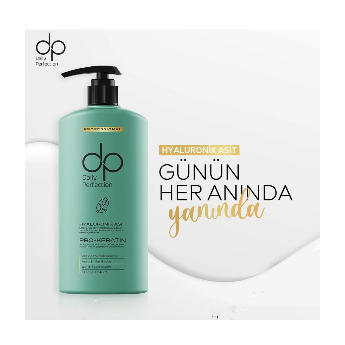 Dp Şampuan Hyalüronik Asit 425 ml - Gratis 4
