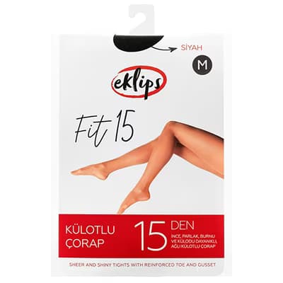 Eklips Siyah Külotlu Çorap M Beden - Gratis