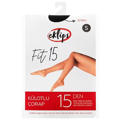 Eklips Siyah Külotlu Çorap S Beden - Gratis