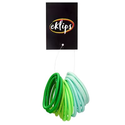 Eklips Yeşil Lastik Toka 15'li - Gratis