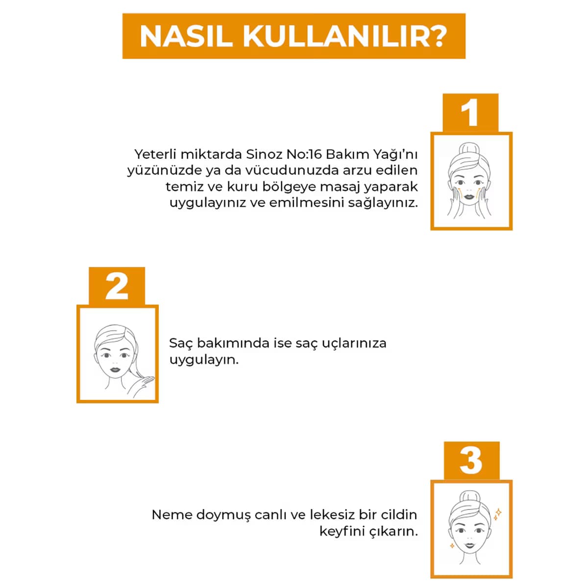 Sinoz No: 16 Mucizevi Bakım Yağı 100 ml 4
