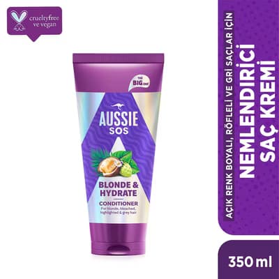 Aussie Sos Blonde Hydrate Saç Kremi 350 ml