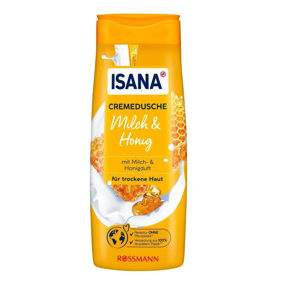 Isana Kremsi Duş Jeli Süt & Bal 300 ml