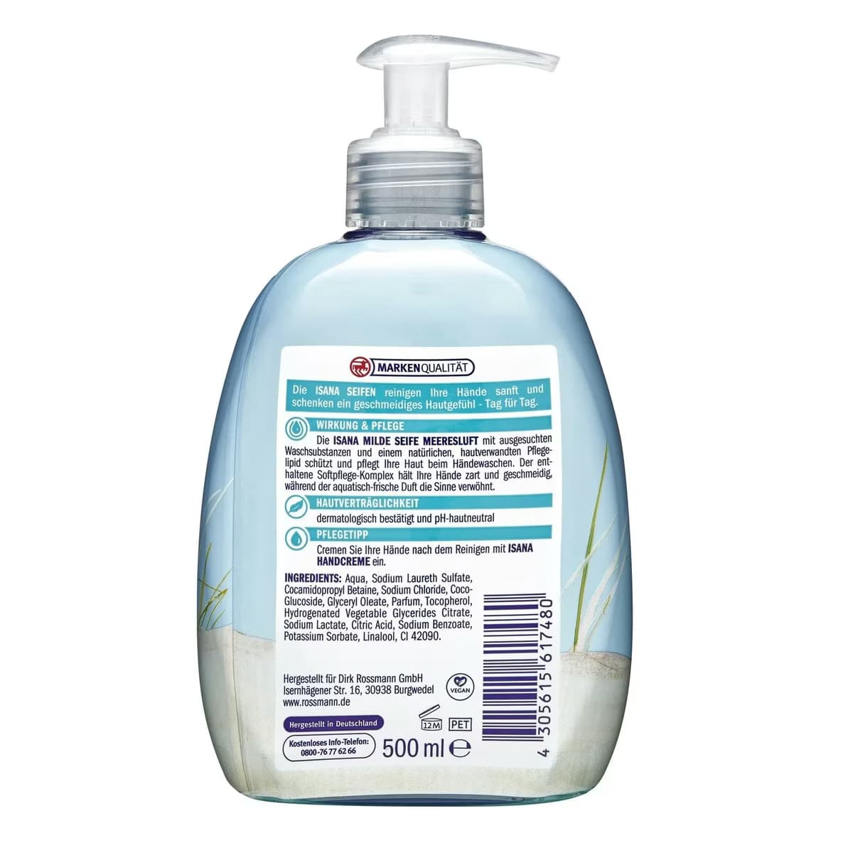 Isana Sıvı Sabun Deniz Esintisi 500 ml 2