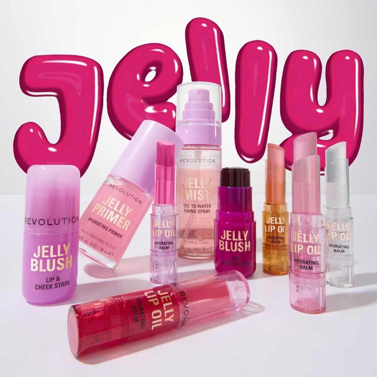 Revolution Jelly Crystal Clear Ph Dudak Yağı 3
