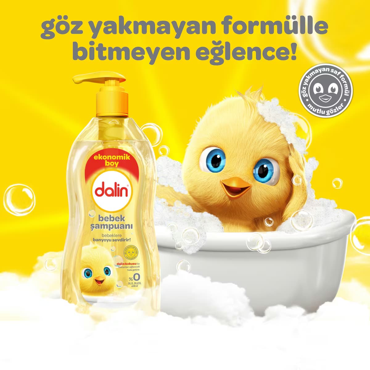 Dalin Bebek Şampuanı 900 ml 2