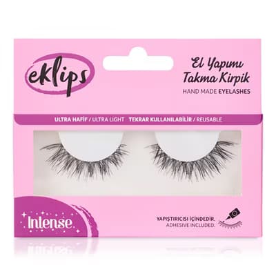 Eklips Takma Kirpik Intense (El Yapımı) - Gratis