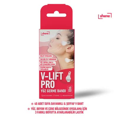 Zhene V-Lift Pro Yüz Germe Bandı 40 Adet