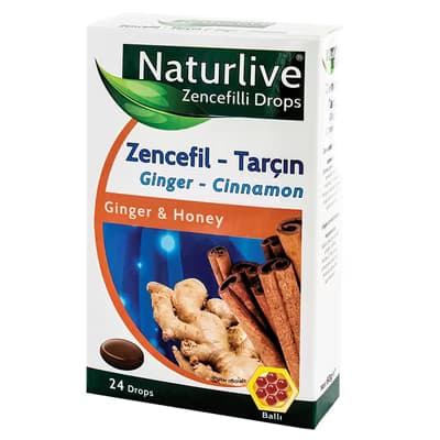 Naturlive Zencefil Tarçın 24 Şekerleme - Gratis