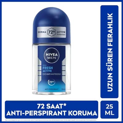 Nivea Deo Erkek Mini Roll On Fresh 25 ml