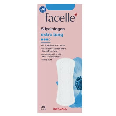 Facelle Günlük Ped Slip Ekstra Uzun 30 adet