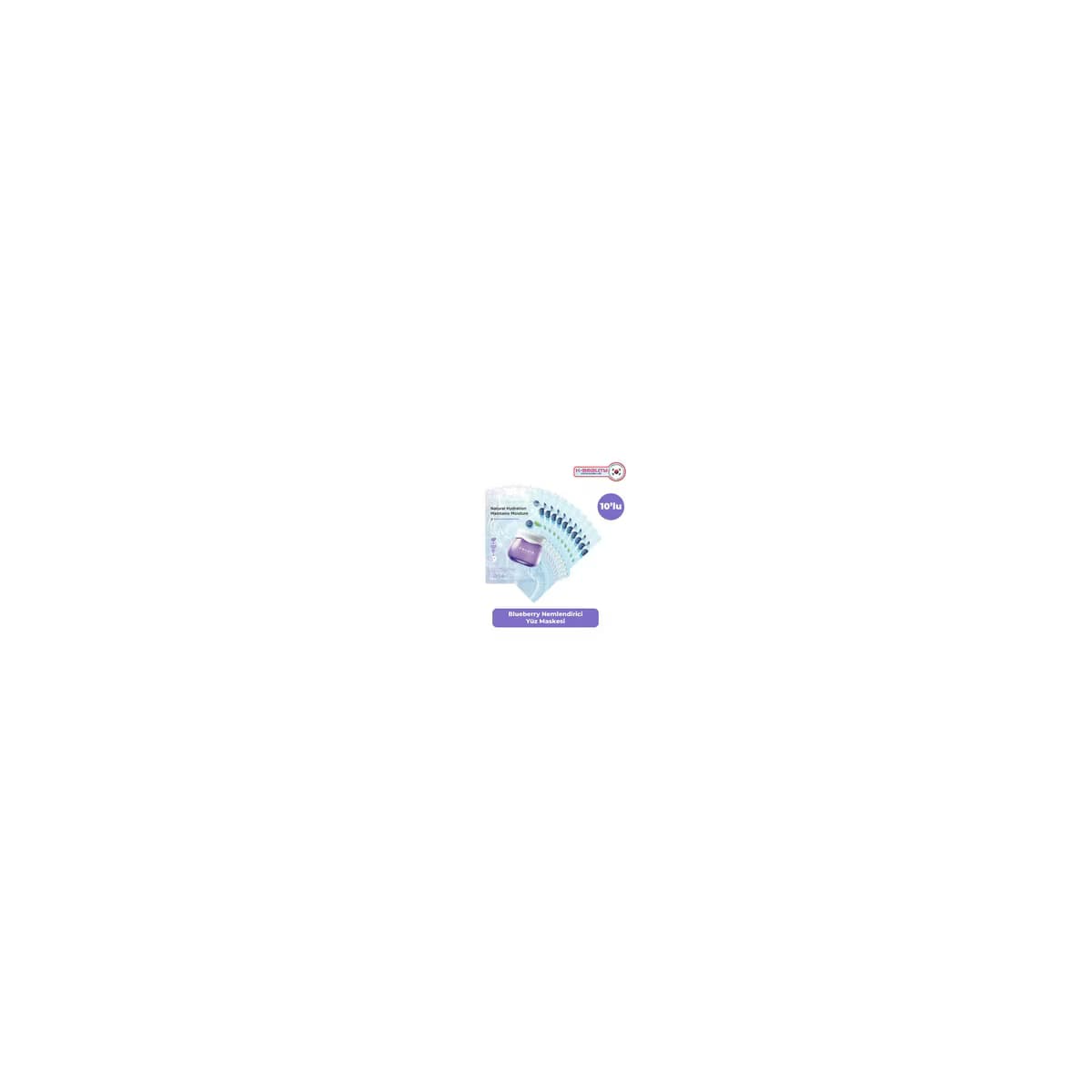 Frudia Blueberry Nemlendirici Maske 10'lu 2