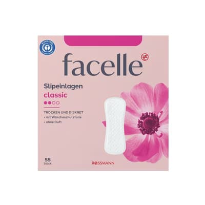 Facelle Günlük Ped Klasik 55'li