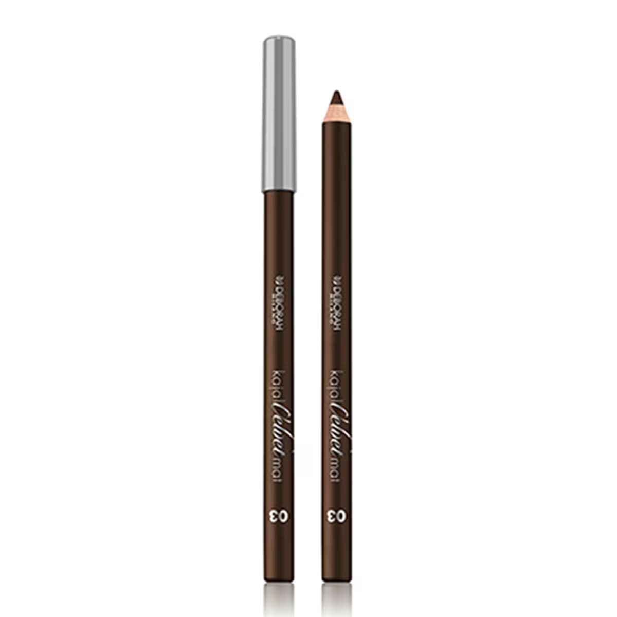 Deborah Velvet Kajal Mat Göz Kalemi 03 Brown