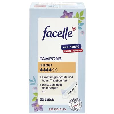 Facelle Tampon Süper 32'li