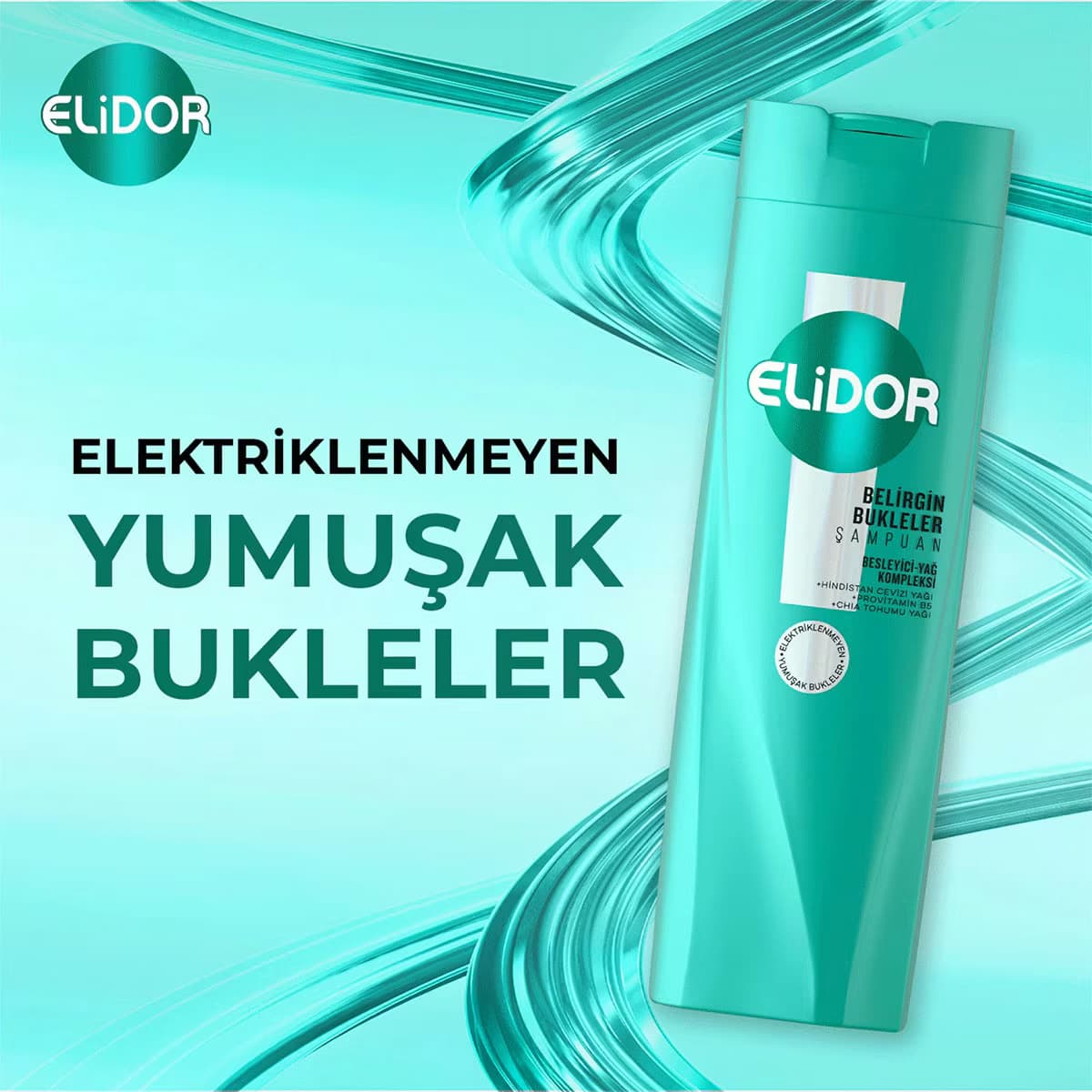 Elidor Şampuan Belirgin Bukleler 400 ml 3
