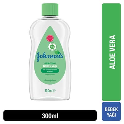 Johnson's Aloe Vera Bebek Yağı 300 ml