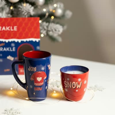 Rakle Joy & Snow Mum ve Kupa Hediye Seti