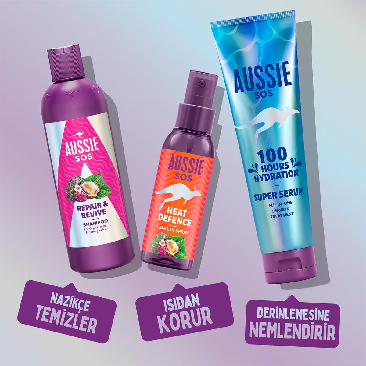 Aussie Sos Heat Defence Saç Spreyi 100 ml 5