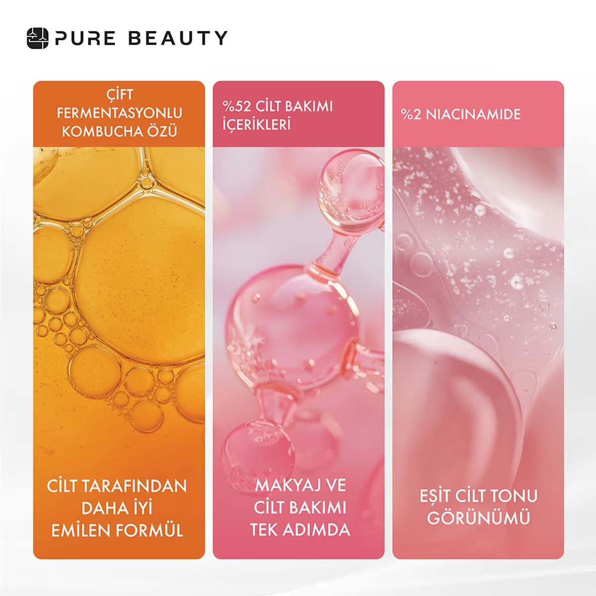 Pure Beauty Cushion Krem Natural 12 g 3