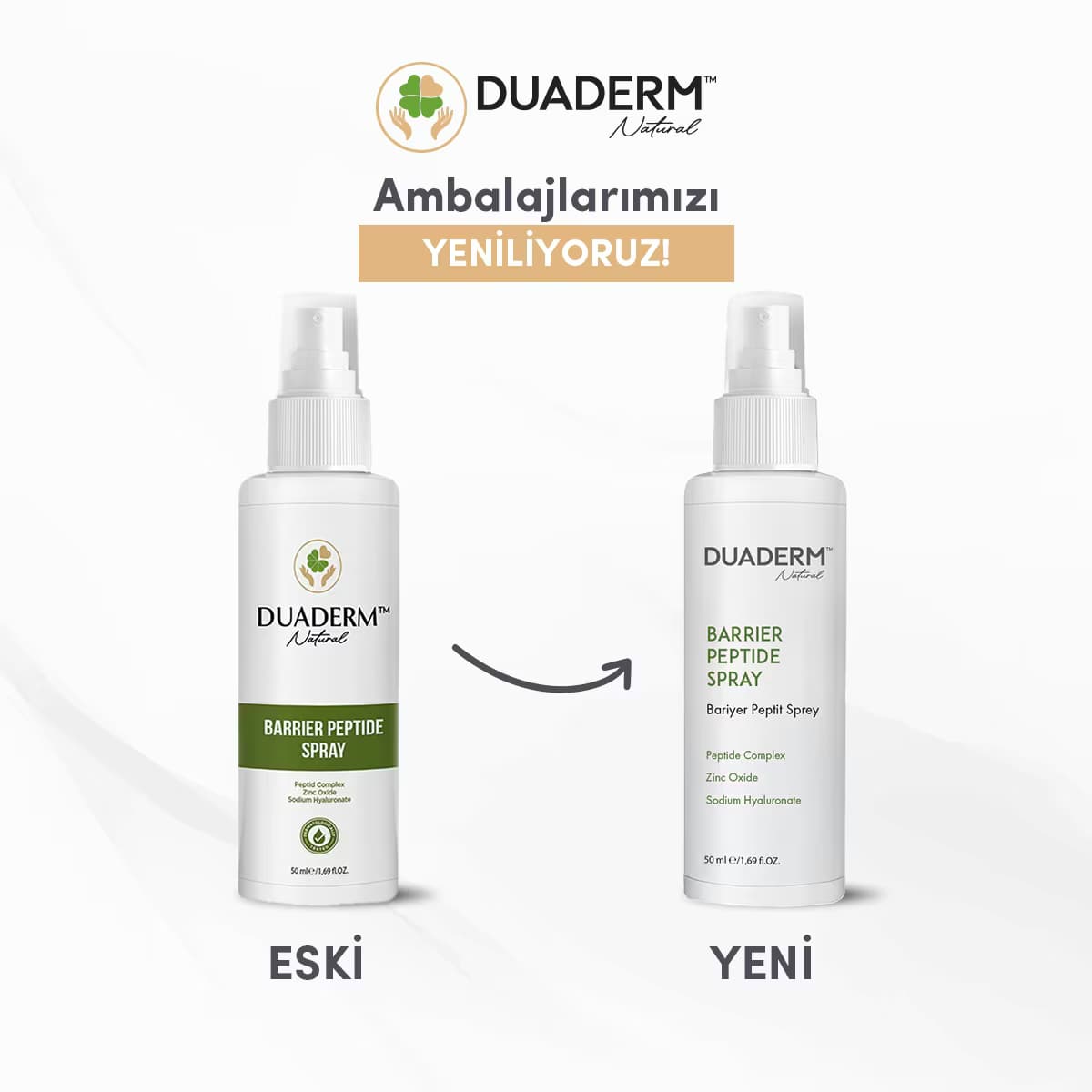 Duaderm Bariyer Peptit Sprey Serum 50 ml 2