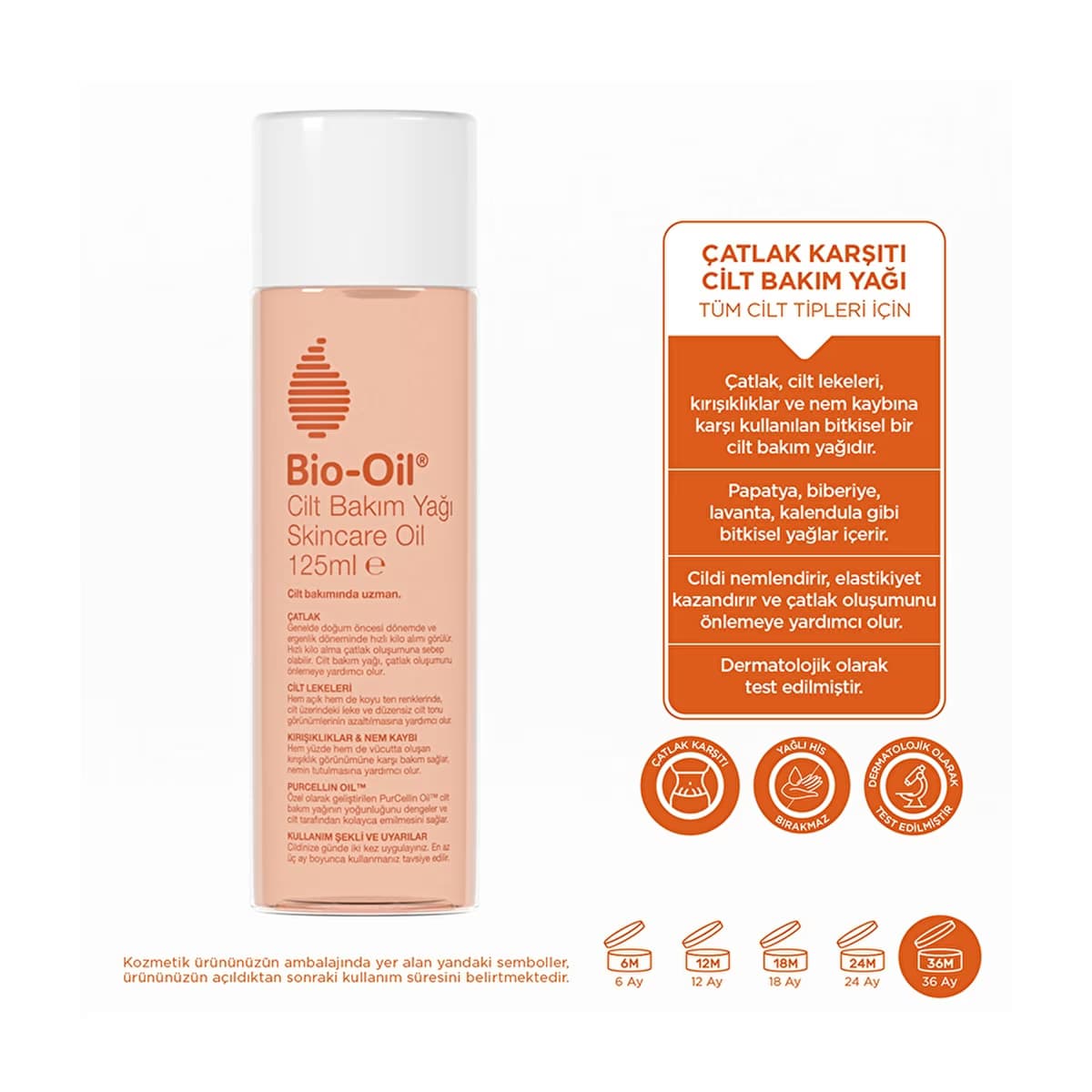 Bio-Oil Cilt Bakım Yağı 125 ml - Gratis 3