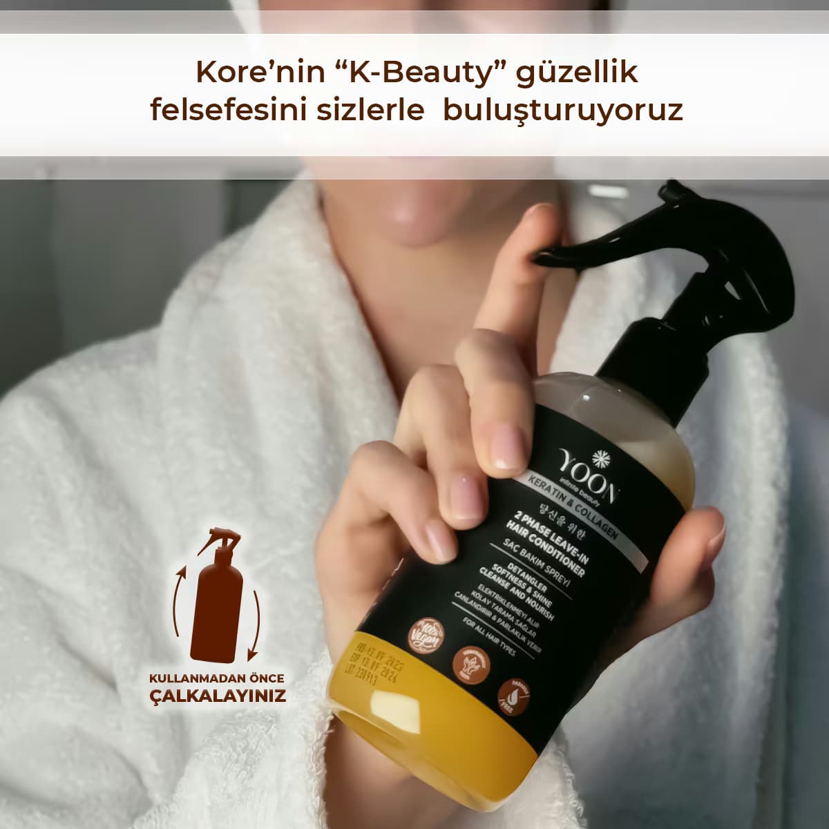 Yoon Keratin Saç Spreyi 250 ml 2